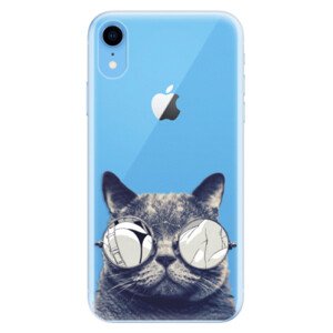 Odolné silikonové pouzdro iSaprio - Crazy Cat 01 - iPhone XR