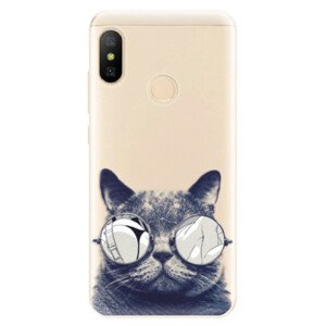 Odolné silikonové pouzdro iSaprio - Crazy Cat 01 - Xiaomi Mi A2 Lite
