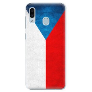 Plastové pouzdro iSaprio - Czech Flag - Samsung Galaxy A20