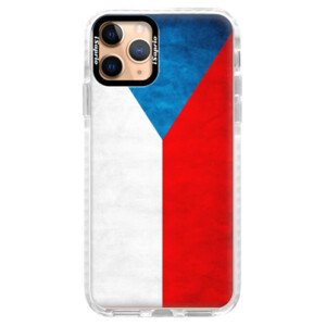 Silikonové pouzdro Bumper iSaprio - Czech Flag - iPhone 11 Pro