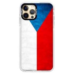 Silikonové pouzdro Bumper iSaprio - Czech Flag - iPhone 12 Pro Max