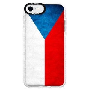 Silikonové pouzdro Bumper iSaprio - Czech Flag - iPhone SE 2020