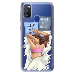 Odolné silikonové pouzdro iSaprio - Dance and Sleep - Samsung Galaxy M21