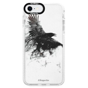 Silikonové pouzdro Bumper iSaprio - Dark Bird 01 - iPhone SE 2020