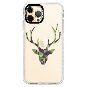 Silikonové pouzdro Bumper iSaprio - Deer Green - iPhone 12 Pro