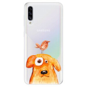 Odolné silikonové pouzdro iSaprio - Dog And Bird - Samsung Galaxy A30s