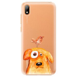 Plastové pouzdro iSaprio - Dog And Bird - Huawei Y5 2019