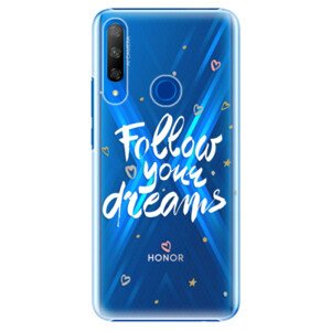 Plastové pouzdro iSaprio - Follow Your Dreams - white - Huawei Honor 9X
