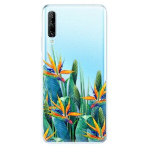 Odolné silikonové pouzdro iSaprio - Exotic Flowers - Huawei P Smart Pro