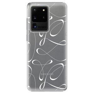 Plastové pouzdro iSaprio - Fancy - white - Samsung Galaxy S20 Ultra