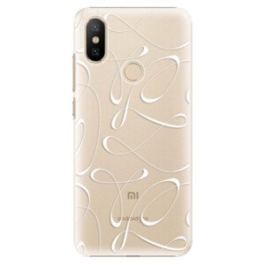 Plastové pouzdro iSaprio - Fancy - white - Xiaomi Mi A2