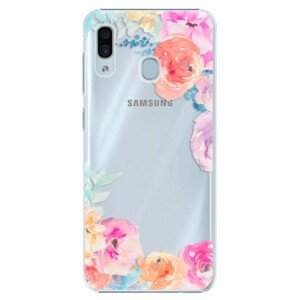 Plastové pouzdro iSaprio - Flower Brush - Samsung Galaxy A20