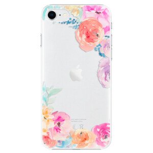 Plastové pouzdro iSaprio - Flower Brush - iPhone SE 2020