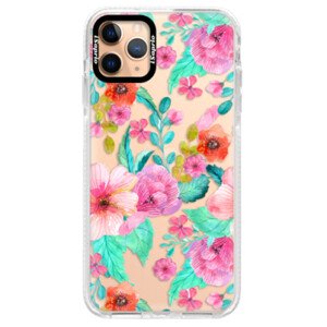 Silikonové pouzdro Bumper iSaprio - Flower Pattern 01 - iPhone 11 Pro Max