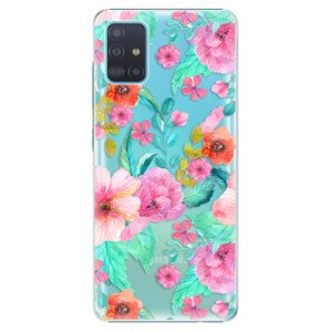 Plastové pouzdro iSaprio - Flower Pattern 01 - Samsung Galaxy A51