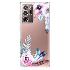 Odolné silikonové pouzdro iSaprio - Flower Pattern 04 - Samsung Galaxy Note 20 Ultra