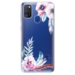 Odolné silikonové pouzdro iSaprio - Flower Pattern 04 - Samsung Galaxy M21