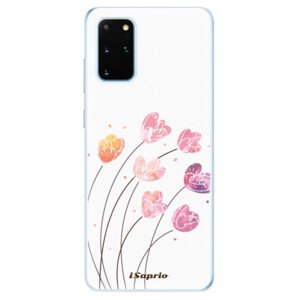 Odolné silikonové pouzdro iSaprio - Flowers 14 - Samsung Galaxy S20+