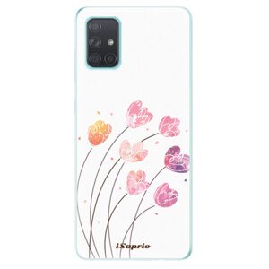 Odolné silikonové pouzdro iSaprio - Flowers 14 - Samsung Galaxy A71