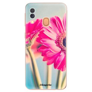 Odolné silikonové pouzdro iSaprio - Flowers 11 - Samsung Galaxy A40
