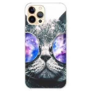 Odolné silikonové pouzdro iSaprio - Galaxy Cat - iPhone 12 Pro Max
