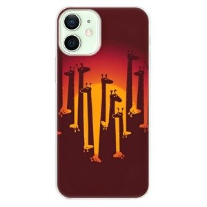 Odolné silikonové pouzdro iSaprio - Giraffe 01 - iPhone 12