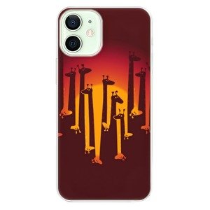 Odolné silikonové pouzdro iSaprio - Giraffe 01 - iPhone 12 mini