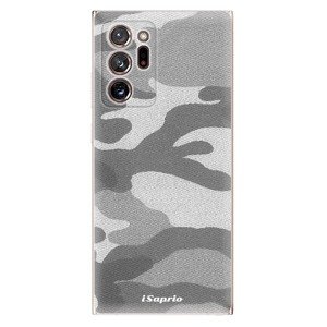 Odolné silikonové pouzdro iSaprio - Gray Camuflage 02 - Samsung Galaxy Note 20 Ultra