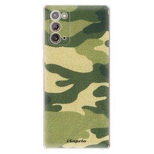 Odolné silikonové pouzdro iSaprio - Green Camuflage 01 - Samsung Galaxy Note 20