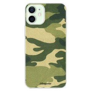 Odolné silikonové pouzdro iSaprio - Green Camuflage 01 - iPhone 12 mini
