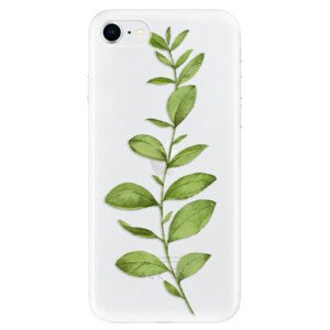 Odolné silikonové pouzdro iSaprio - Green Plant 01 - iPhone SE 2020