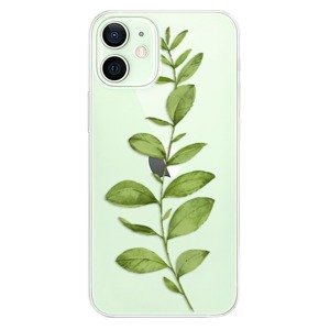 Odolné silikonové pouzdro iSaprio - Green Plant 01 - iPhone 12