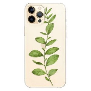 Odolné silikonové pouzdro iSaprio - Green Plant 01 - iPhone 12 Pro Max