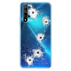 Odolné silikonové pouzdro iSaprio - Gunshots - Huawei Nova 5T