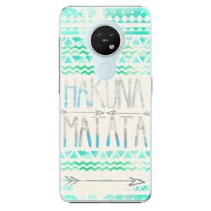 Plastové pouzdro iSaprio - Hakuna Matata Green - Nokia 7.2