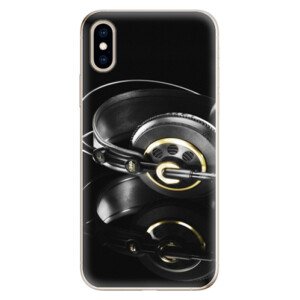 Odolné silikonové pouzdro iSaprio - Headphones 02 - iPhone XS