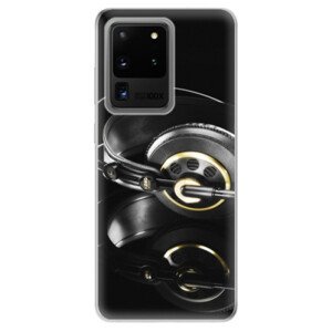 Odolné silikonové pouzdro iSaprio - Headphones 02 - Samsung Galaxy S20 Ultra