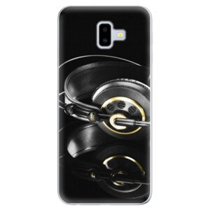 Odolné silikonové pouzdro iSaprio - Headphones 02 - Samsung Galaxy J6+