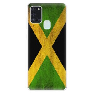 Odolné silikonové pouzdro iSaprio - Flag of Jamaica - Samsung Galaxy A21s