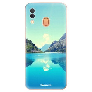 Odolné silikonové pouzdro iSaprio - Lake 01 - Samsung Galaxy A40