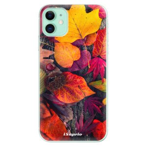 Odolné silikonové pouzdro iSaprio - Autumn Leaves 03 - iPhone 11