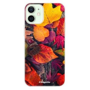 Odolné silikonové pouzdro iSaprio - Autumn Leaves 03 - iPhone 12
