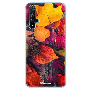 Odolné silikonové pouzdro iSaprio - Autumn Leaves 03 - Huawei Nova 5T