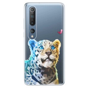 Odolné silikonové pouzdro iSaprio - Leopard With Butterfly - Xiaomi Mi 10 / Mi 10 Pro
