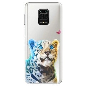 Plastové pouzdro iSaprio - Leopard With Butterfly - Xiaomi Redmi Note 9 Pro / Note 9S