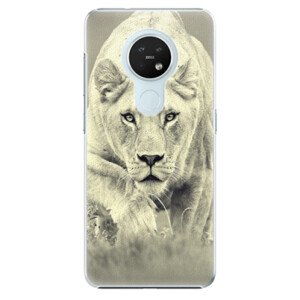 Plastové pouzdro iSaprio - Lioness 01 - Nokia 7.2