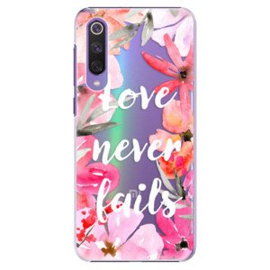 Plastové pouzdro iSaprio - Love Never Fails - Xiaomi Mi 9 SE