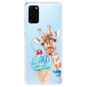 Odolné silikonové pouzdro iSaprio - Love Ice-Cream - Samsung Galaxy S20+