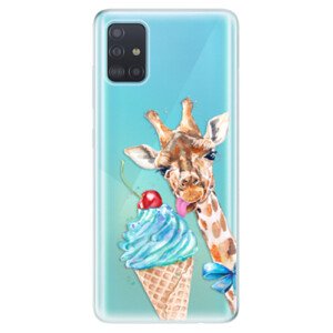 Odolné silikonové pouzdro iSaprio - Love Ice-Cream - Samsung Galaxy A51