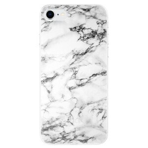 Odolné silikonové pouzdro iSaprio - White Marble 01 - iPhone SE 2020
